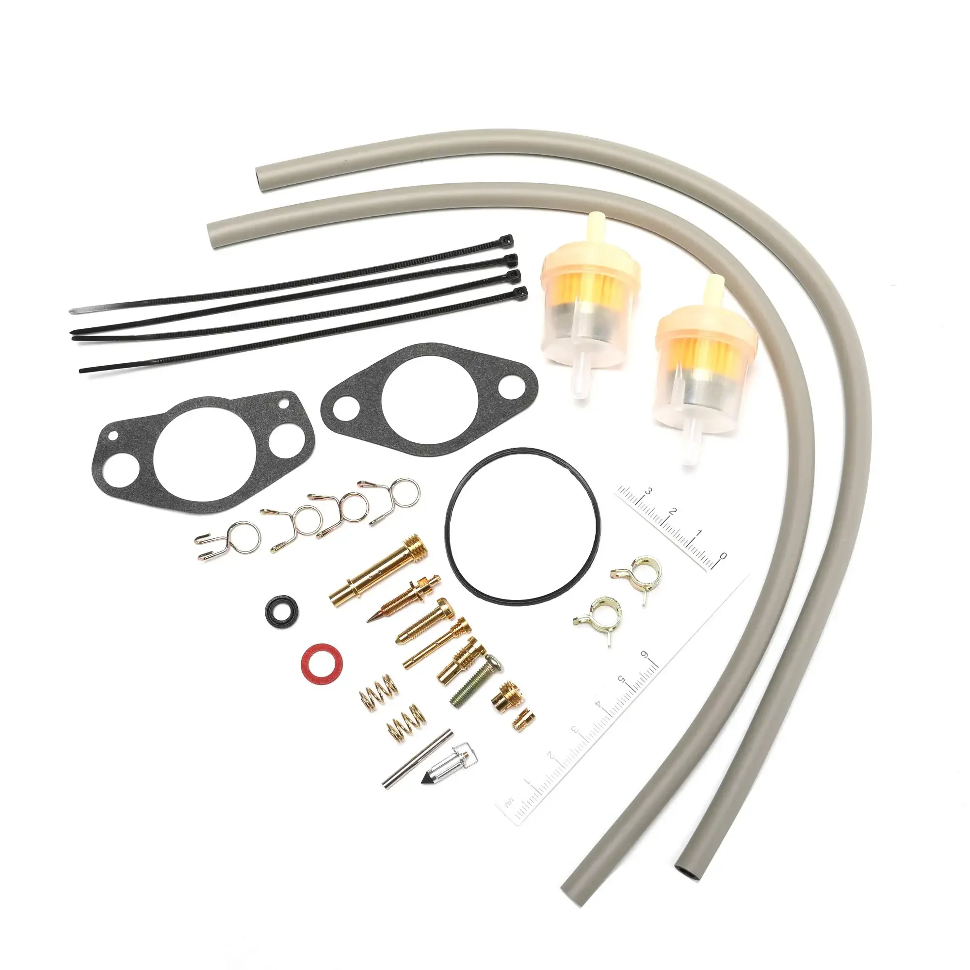 Carburetor Repair Kit for Kawasaki 2500 2510 2520 Mule Engine Replaces 15003-2509 11009-