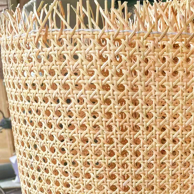 40cm 45cm Wide 0.3-5m Length Natural Real Rattan Webbing Roll Cane Wicker  Sheet for Chair Table Furniture Repairing Material Hot