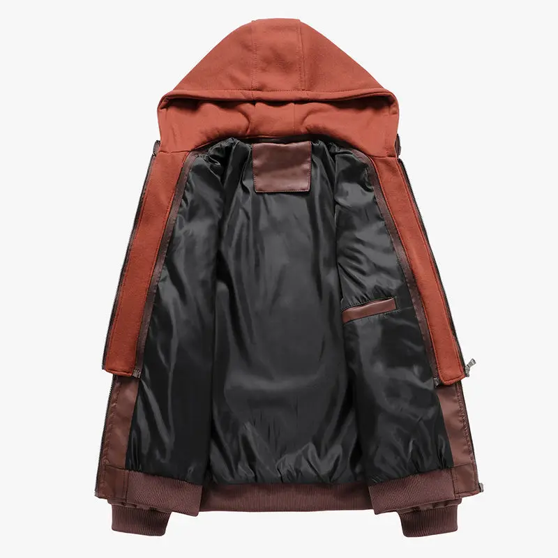 Рисунок 5 - Мужская мотоциклетная куртка из ПУ кожи