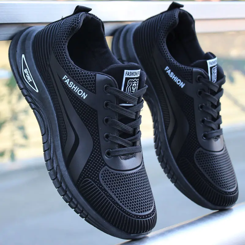 

Men's Casual Sneakers New Breathable Sports Shoes Male Spring Fashion Antislip Wear-resisting Running Trainers Outdoor Men Shoes