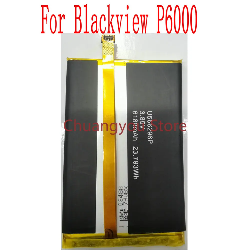 3,85 V совершенно новый 6180mAh/23.793Wh Blackview U566296P Аккумулятор для Blackview P6000 мобильный телефон