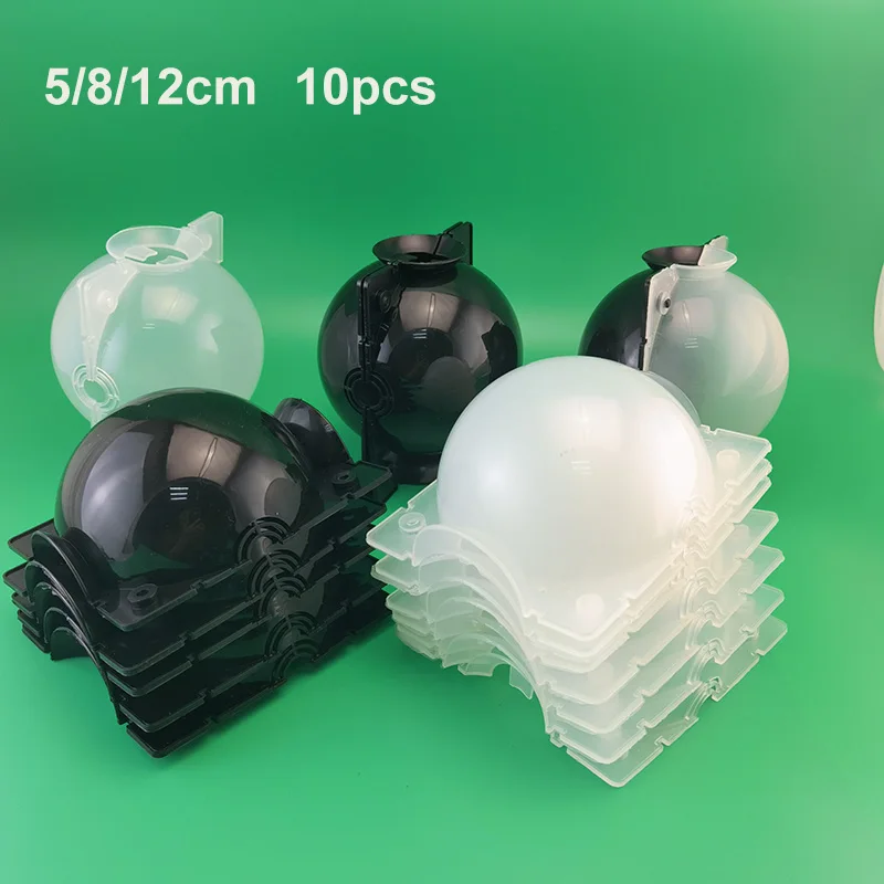 5cm-12cm black fruit Plant tree Rooting Ball Root box plastic breeding case propagation Grafting Rooter Growing High-pressure