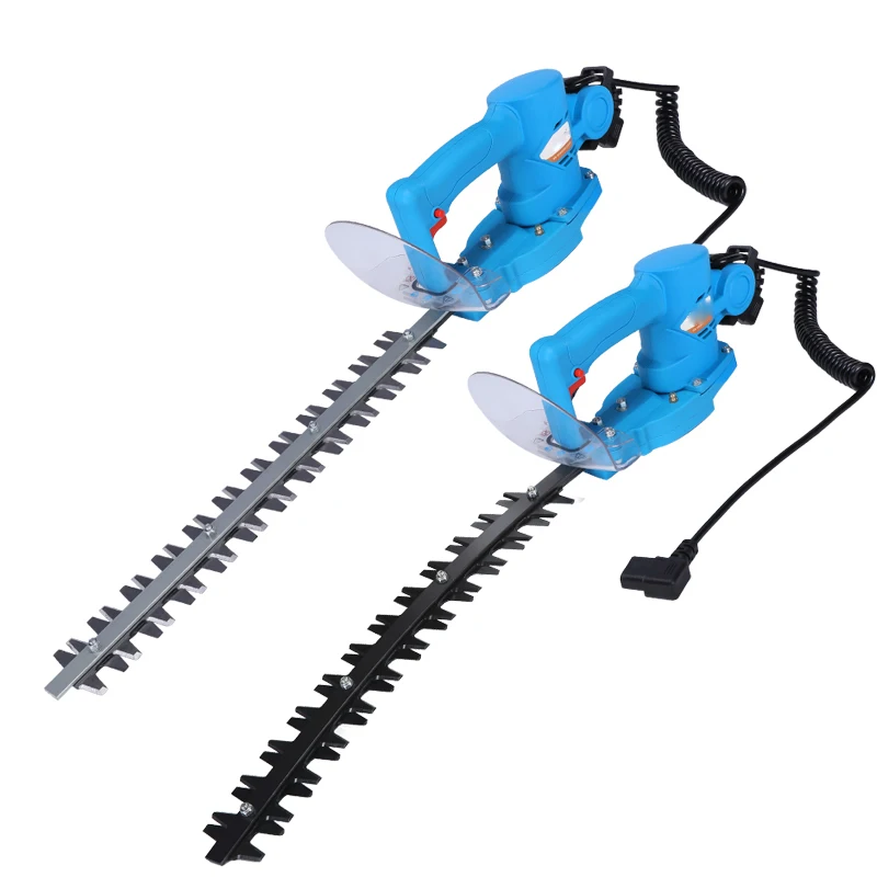 

Brushless One hand Electric Hedge Machine Rechargeable Portable Curved Scimitar Ball Type Tea Tree Pruning and Cutting Machine