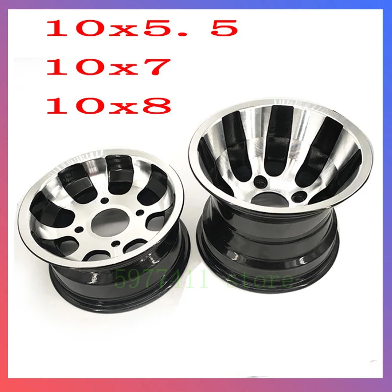10 Inch Aluminum Alloy Wheel Hub Size 10x7 10x 8 5.5 For Four Wheel Atv Atv Go Kart Hub 10 Inch Tire Front And Rear