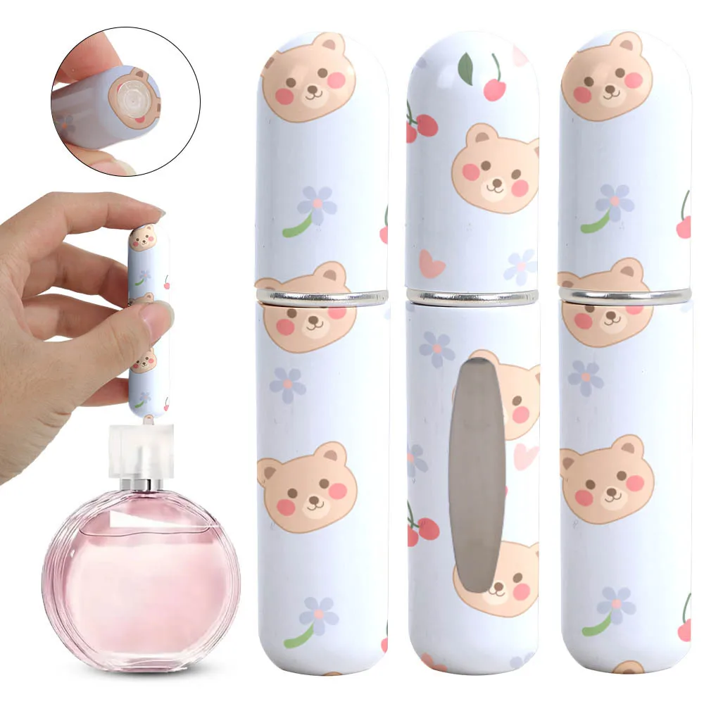 5ml Mini Refillable Perfume Spray Bottle Atomizer – Travel Size Rotating Spray Bottle f... - SKU RPFB1457 - UGI Packaging