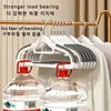 Non-slip Plastic Clothes Hangers Household Multifunctional Hanging Wet and Dry Clothes Hangers Storage Drying Coat Rack 42cm 3