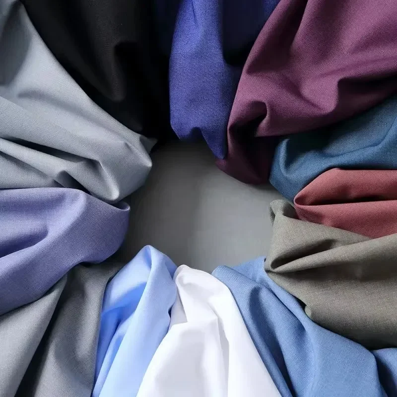 Bamboo Fiber Long Sleeve Men Regular Fit Microfiber Material Non-iron Professional Casual Dress Shirts Pure Colors dress shirts,men casual shirts