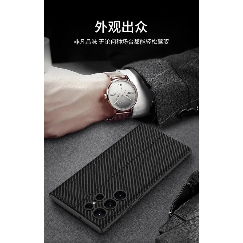 Leather Flip Stand Case For Samsung Galaxy S22 Ultra Ultra Thin Camera Protection