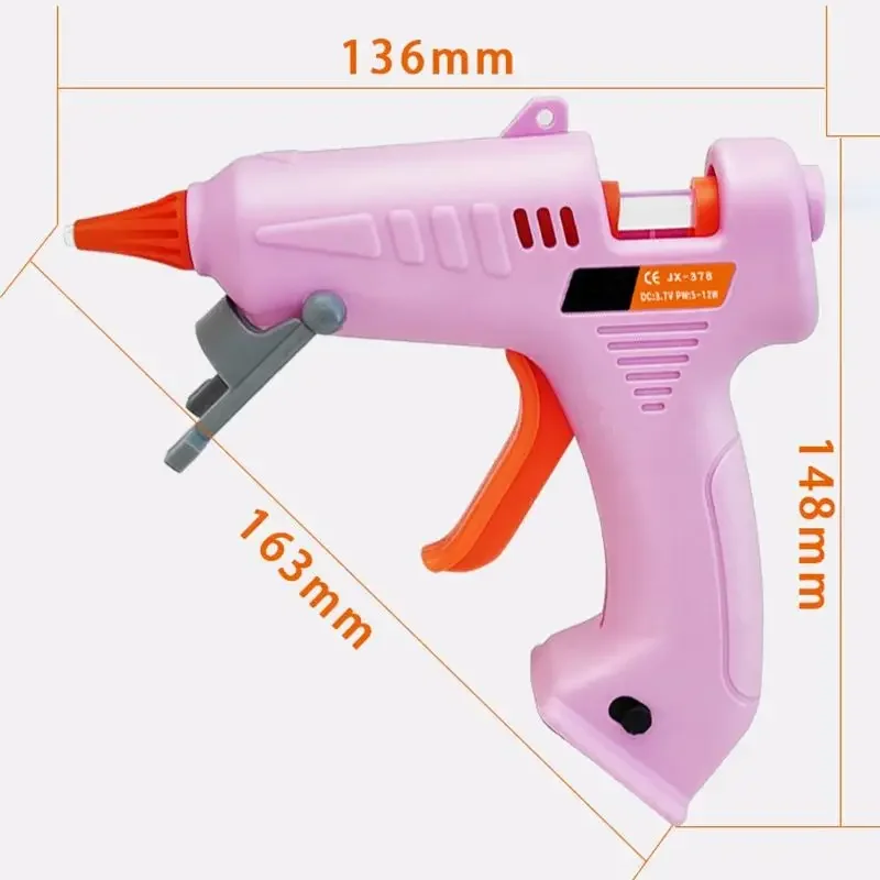 Hot Glue Gun, Rechargeable Hot Melt Glue Gun High Temperature Melting Gun for Heavy Duty Tasks, Quick Repairs, DIY Projects for hot melt glue gun,hot glue gun,cordless glue gun