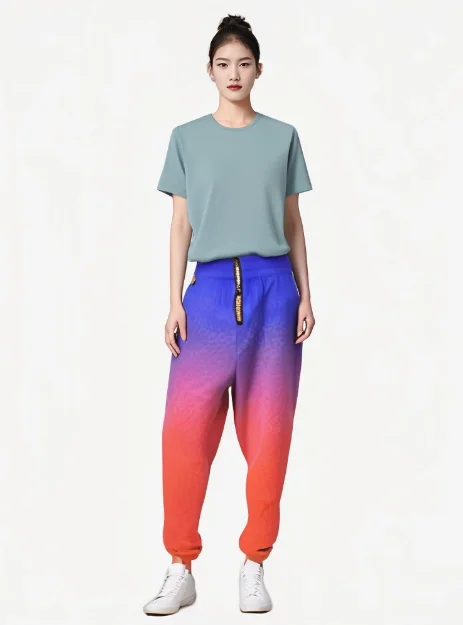 ABCDE Fitness Casual Sports Dancing Trousers for Men and Women 0471 6