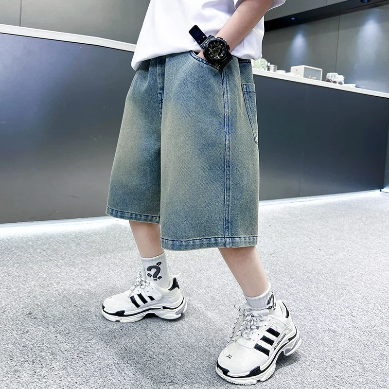 Kids Shorts Denim Summer for Boys 5-14Y