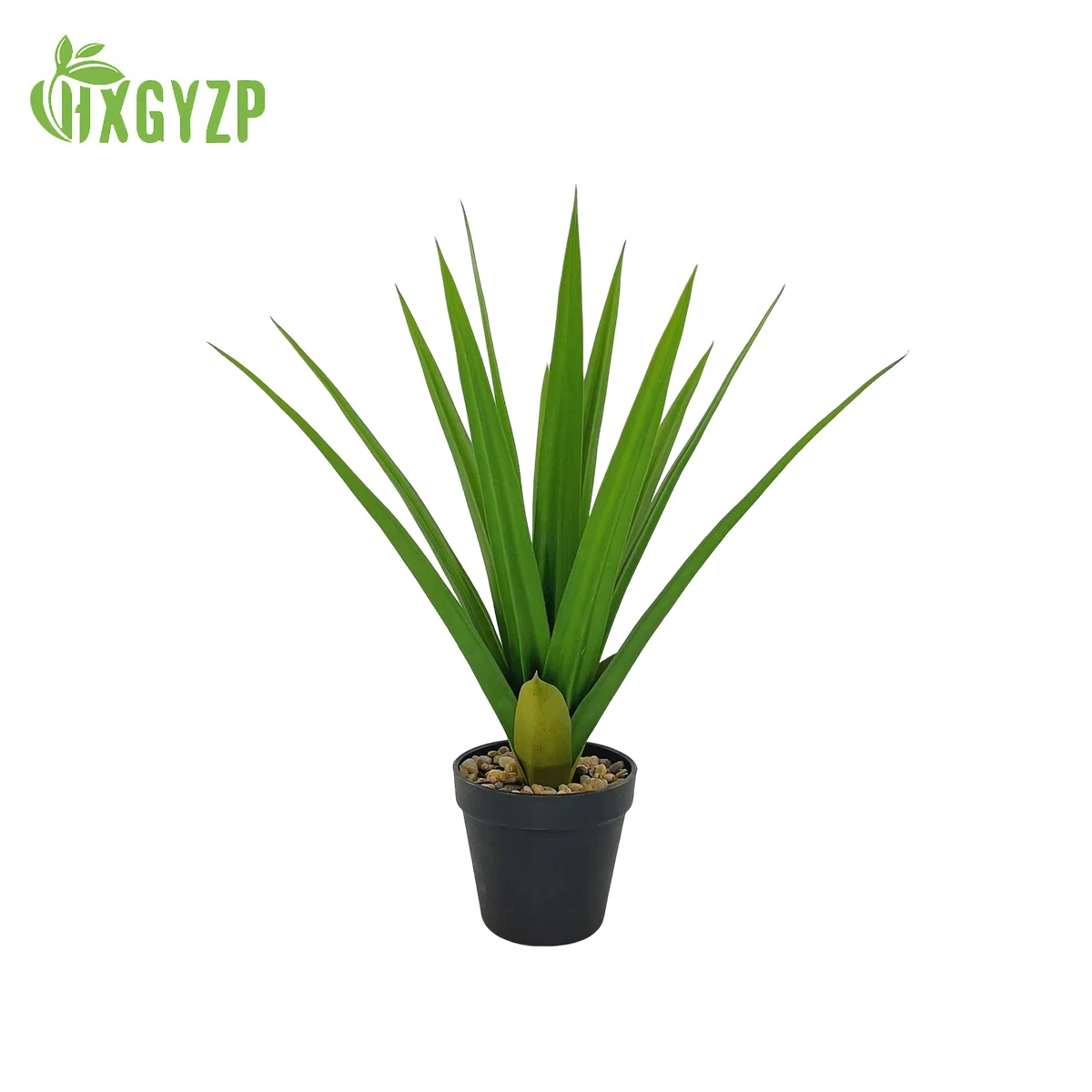 

50cm Artificial Agave Plant Potted Faux Green Plants With Plastic Flowerpot Home Decor Graden Indoor Outdoor Fake Plants Pots