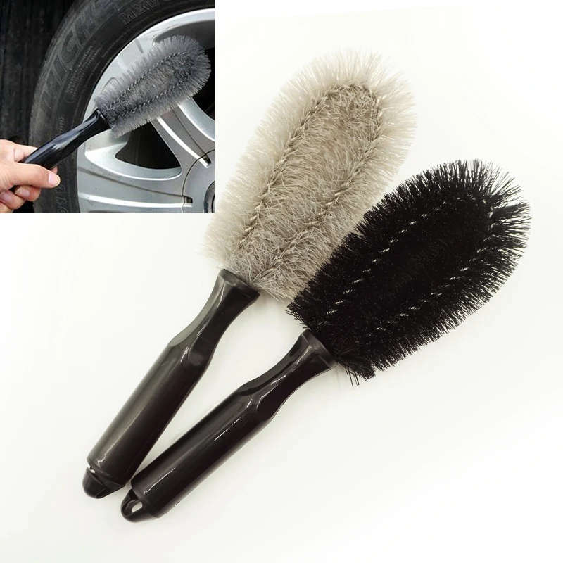 Car Wheel Brush Tire Cleaning Brushes Tools Car Rim Scrubber Cleaner