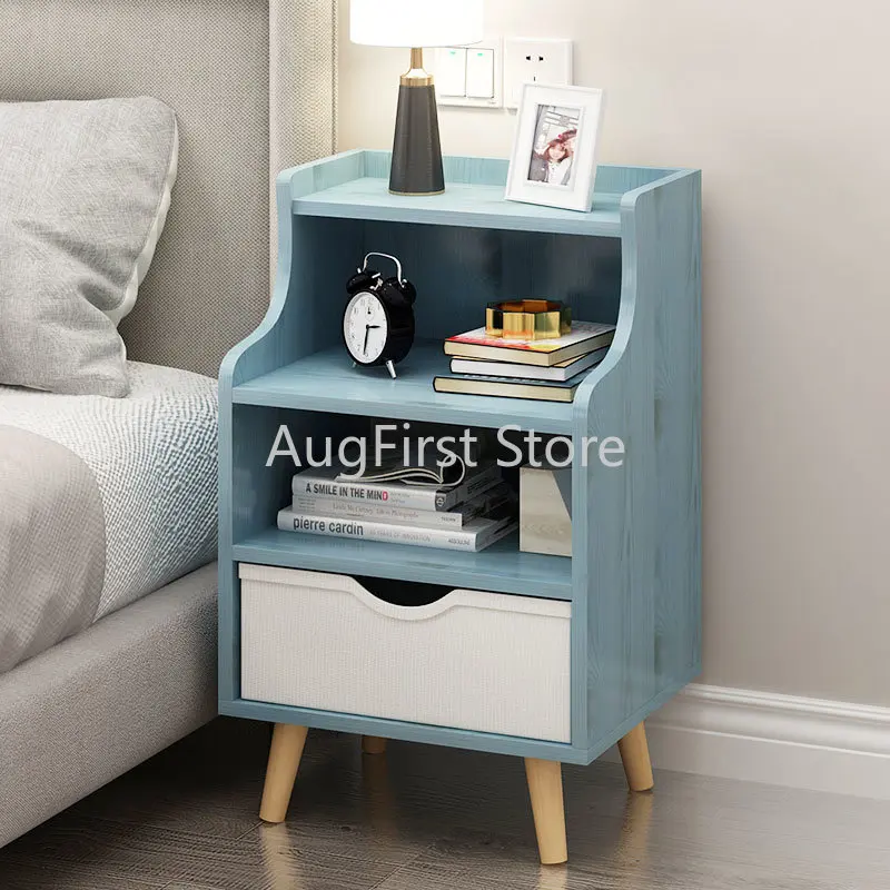 

Modern Simple Wood Bedstand Bedside Nightstand Sofa Side Cabinet Container Cupboard End Night Table Storage Organizer Muebles