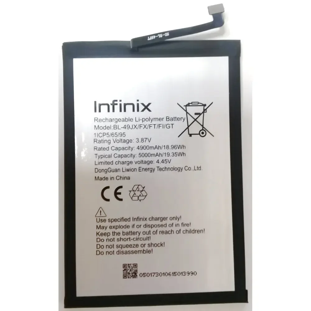 

Новый аккумулятор большой емкости Lnfinix BL-49JX/FX/FT/FI/GT