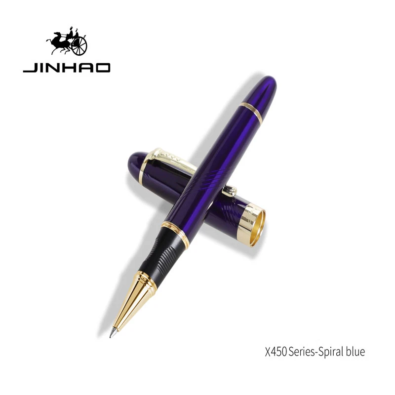 JINHAO X450 Klassische Kugelschreiber, luxuriöser Schreibstift mit 0,5 mm Spitze, Büro, Unterschrift, Schule, Kalligraphie, Schreibzubehör, Schreibwaren – Detail 14