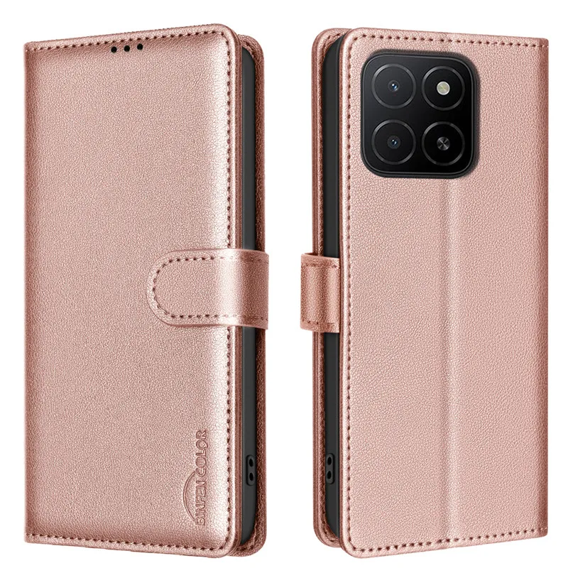 Leather Wallet Flip Phone Case - Elegant Protective Cover