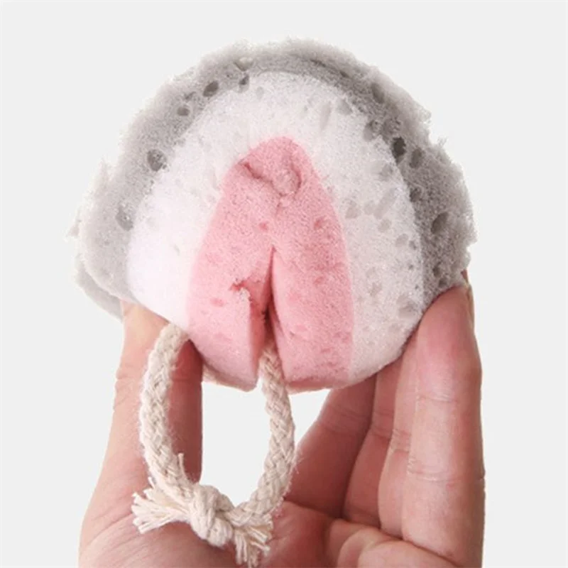 1PC Sponge Bath Ball Shower Rub For Whole Body Exfoliation Massage Brush Scrubber Body Brush Sponge Brush Bathroom Accessories 6