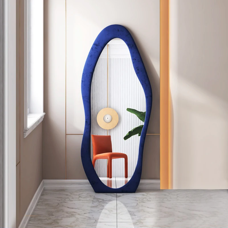 

Full Body Mirror Home Bedroom Trial Dressing Mirror Wall-Mounted Floor Mirror