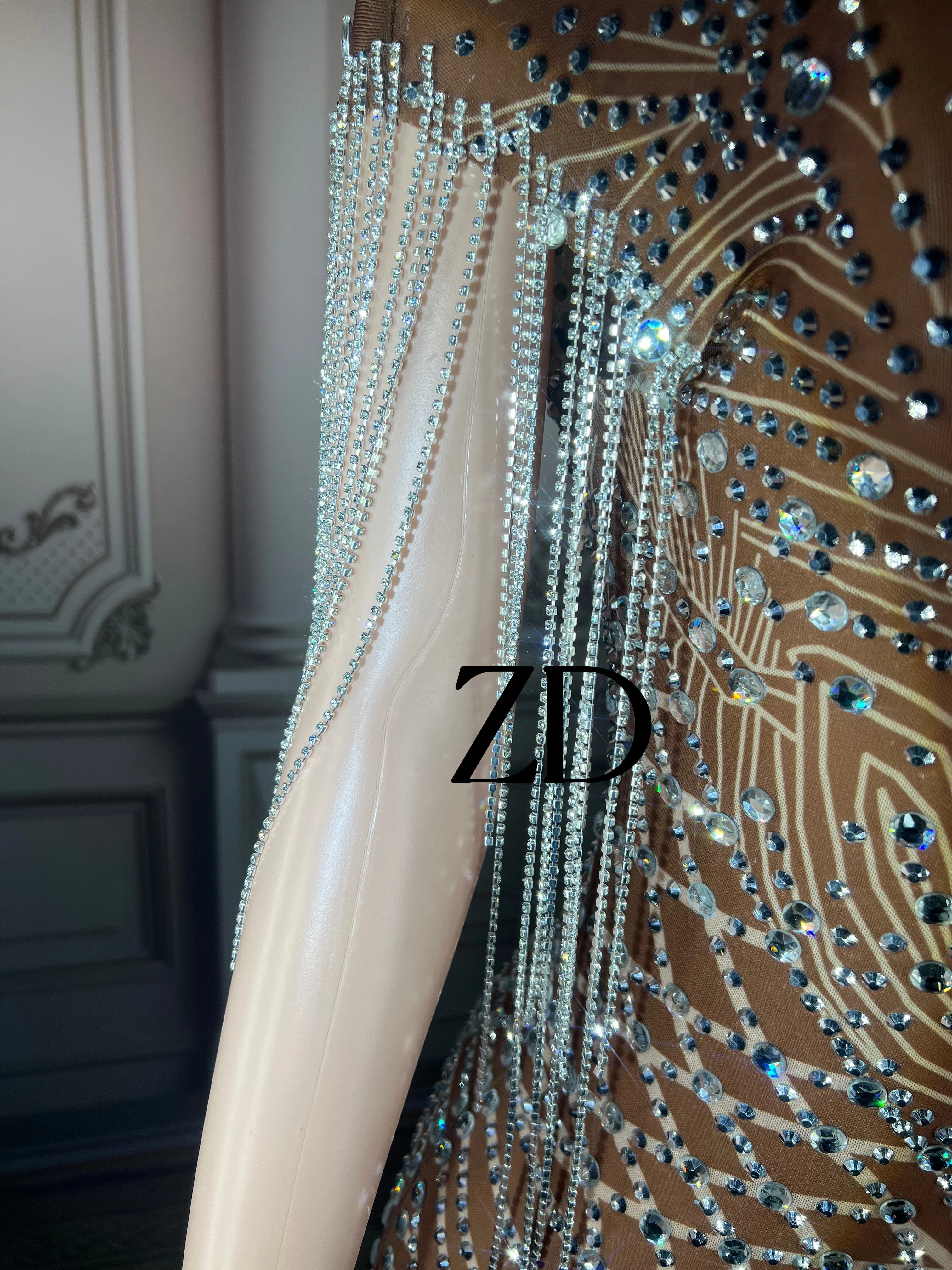 knee length dresses for ladies Chain Mail Dress