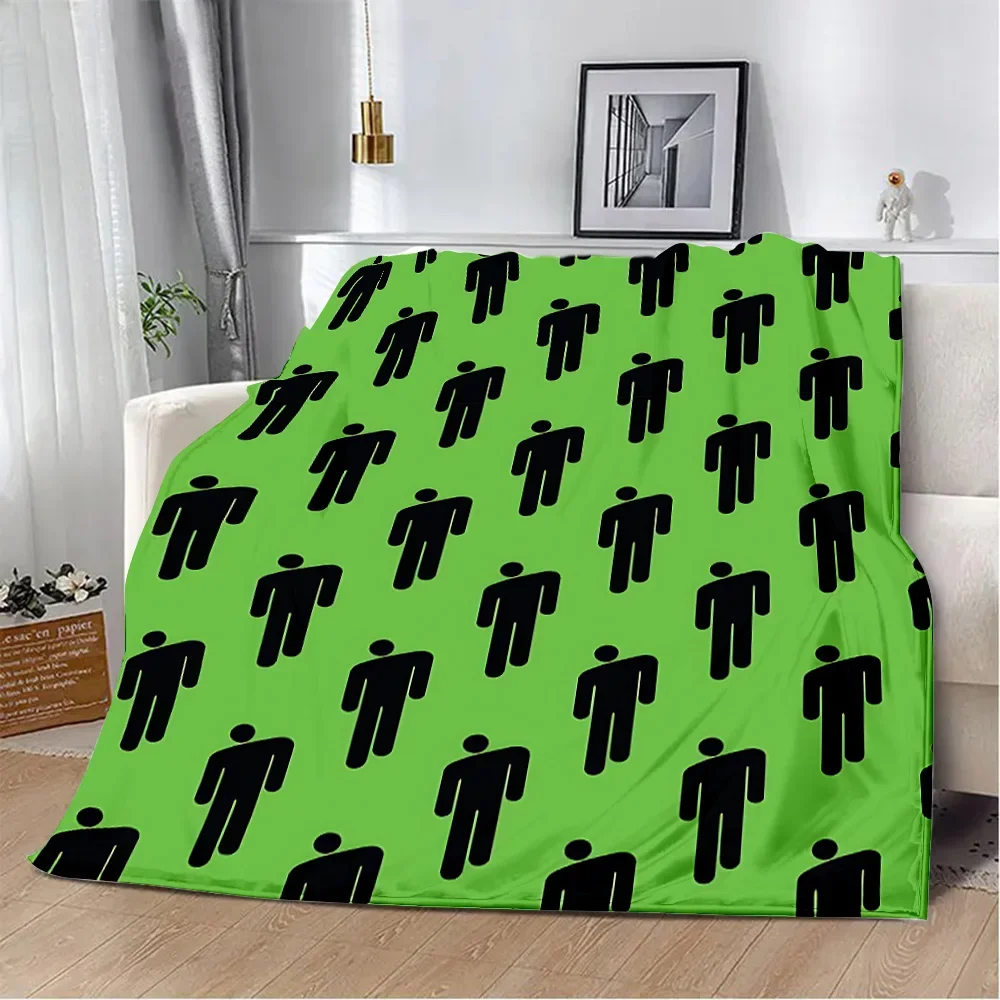 Printed Blanket Fashion B-BillieS Picnic Blankets Warm Blanket Soft and Comfortable Blanket Home Travel Birthday Gift 3