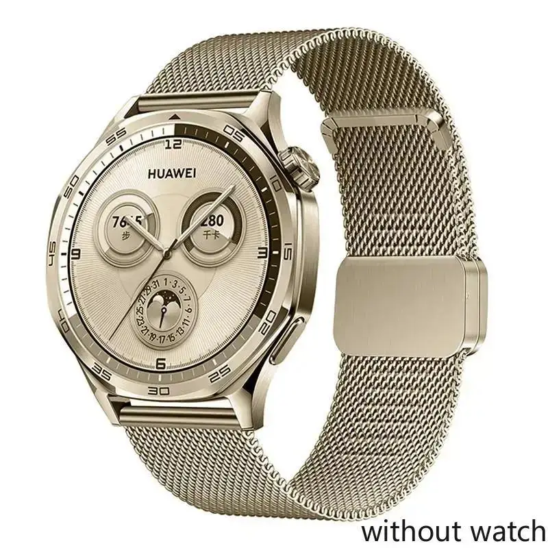 Premium 22mm Metal Mesh Magnetic Strap - Universal Fit