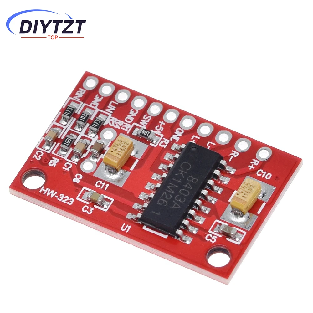DIYTZT PAM8403 슈퍼 미니 디지털 앰프 보드 2*3W 5W 클래스 D 디지털 2.5V 5V 소형 스테레오 앰프 앰프 보드