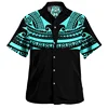Summer New Vintage 3D Polynesian Islands Printed Shirts Coat Of Arm Graphic Short Men Fashion Cool Clothes Top 5