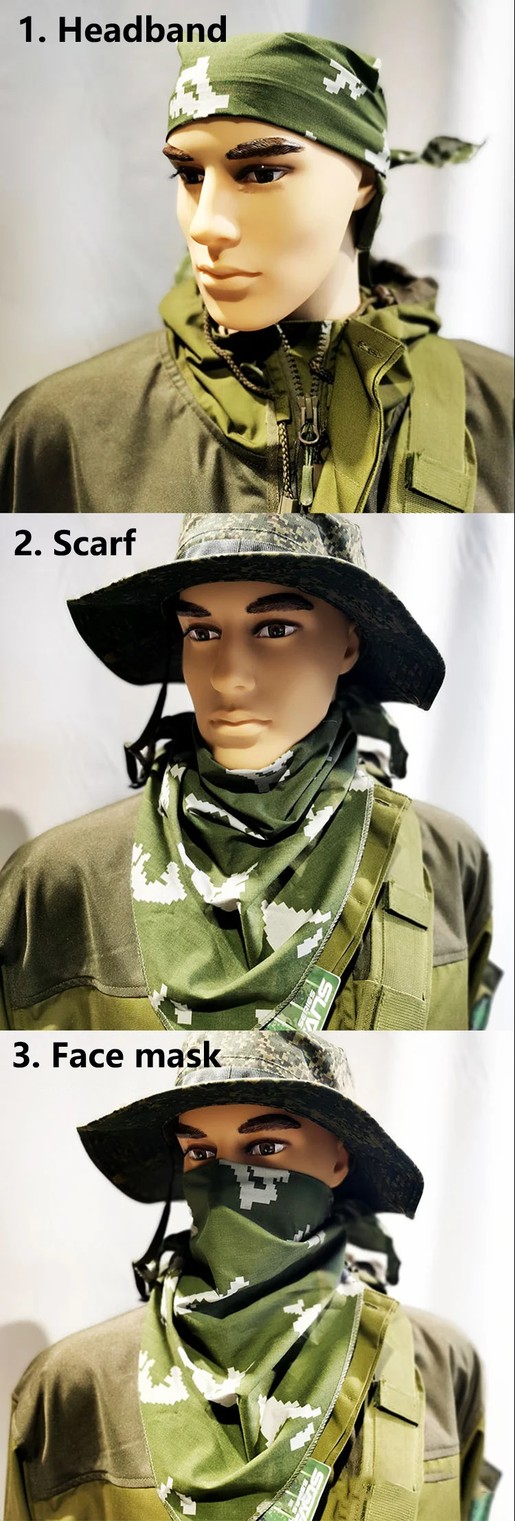 Buy Shemagh Spartan Helmet Military Skarf Face Mask Head Wrap