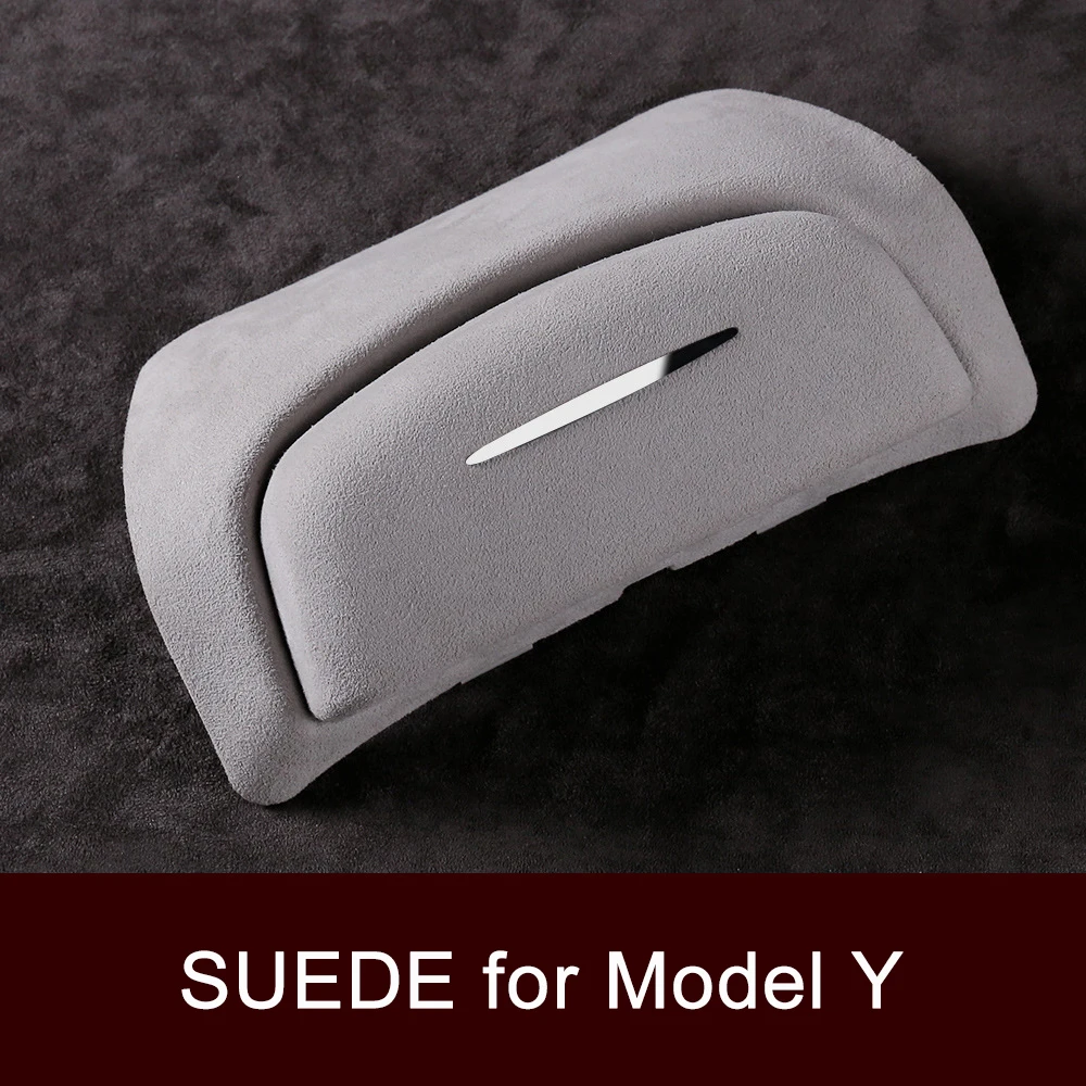 Support De Lunettes De Soleil Pour Tesla Model Y / Model 3 - Montage Sur Visière - Protection Anti-rayures - Installation Sans Outil - Accessoire Voiture