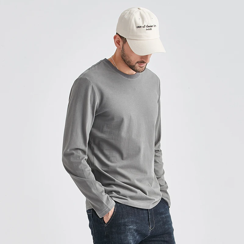 

CKNE Xinjiang Brushed Spring Comfortable Long Sleeved Bottom Shirt