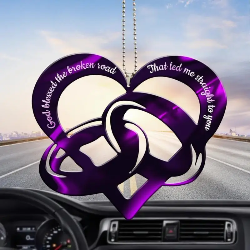 

Акриловая подвеска гладкая и прочная Универсальная Портативная Изысканная Автомобильная подвеска украшения изысканный дизайн растворимый