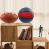Acrylic Basketball Display Rack Rugby Ball Storage Rack Ball Holder Volleyball Stand Sports Equipment Display Rack 6