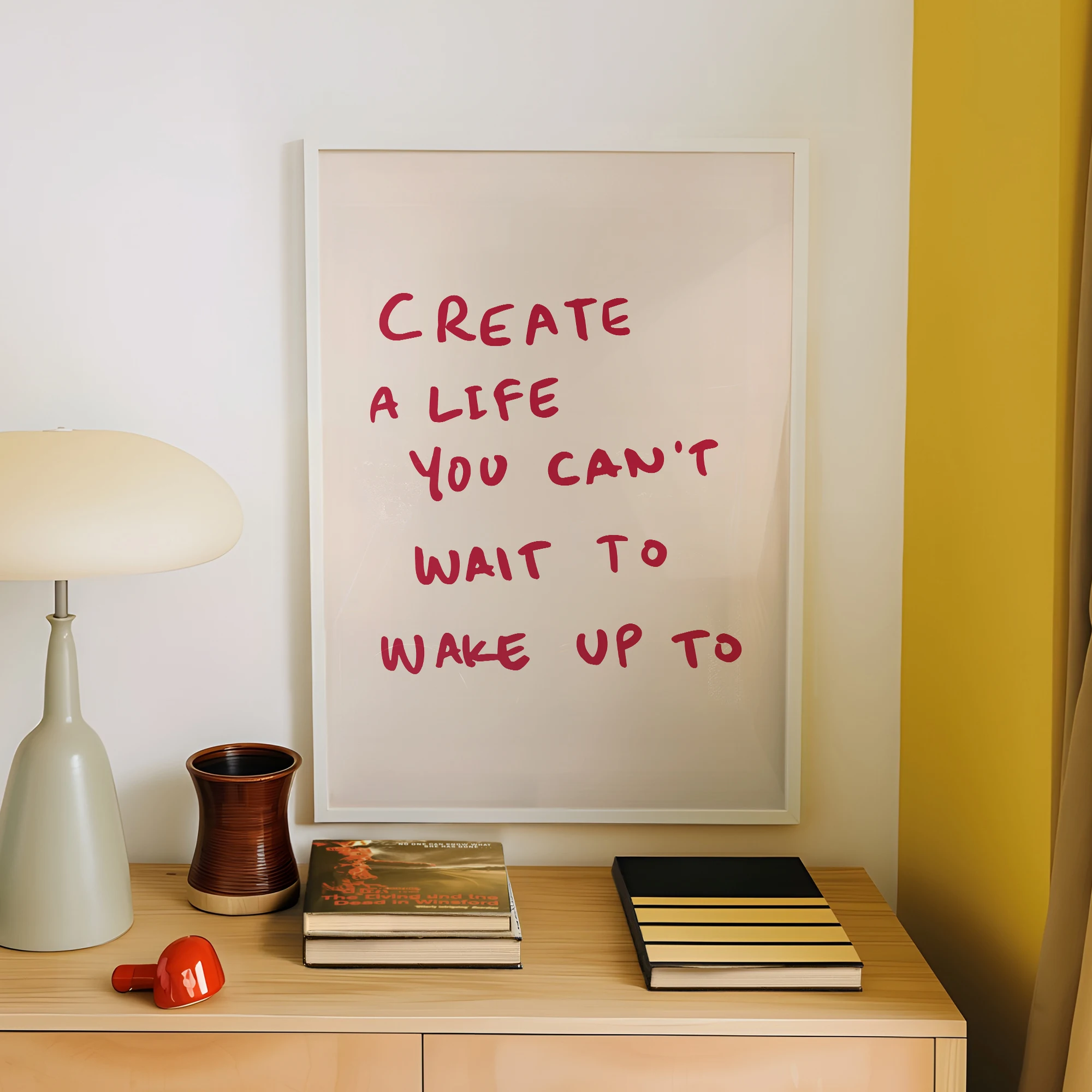 Motivational Wall Art Canvas - Inspirational Quote