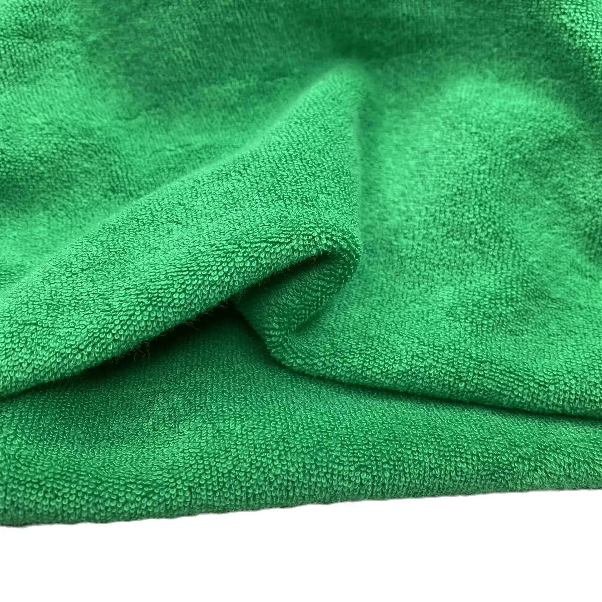 Plush All-Cotton Knitted Fabric for Towels, Hats, and Makeup Bags