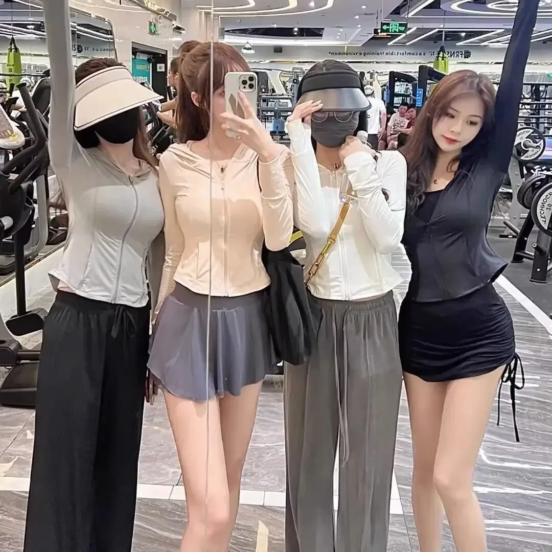 샤오 야오 여름 통기성 자외선 차단 재킷, 아이스실크 자외선 차단 세럼, 2024 신제품