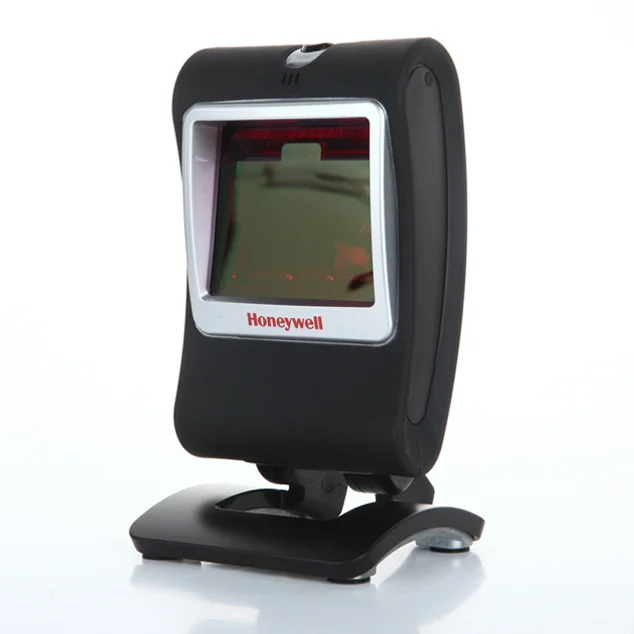 Genesis Series 7580G Area-Imaging 2d USB barcode scanner 1D PDF417 Decode Capabilit Black