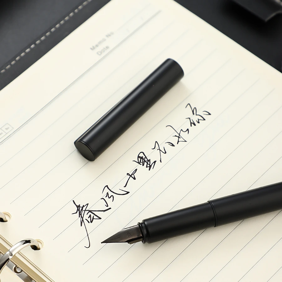 Jinhao 35 Series Fountain Pen Steel Barrel Airplane Extra Fine Tip Ink