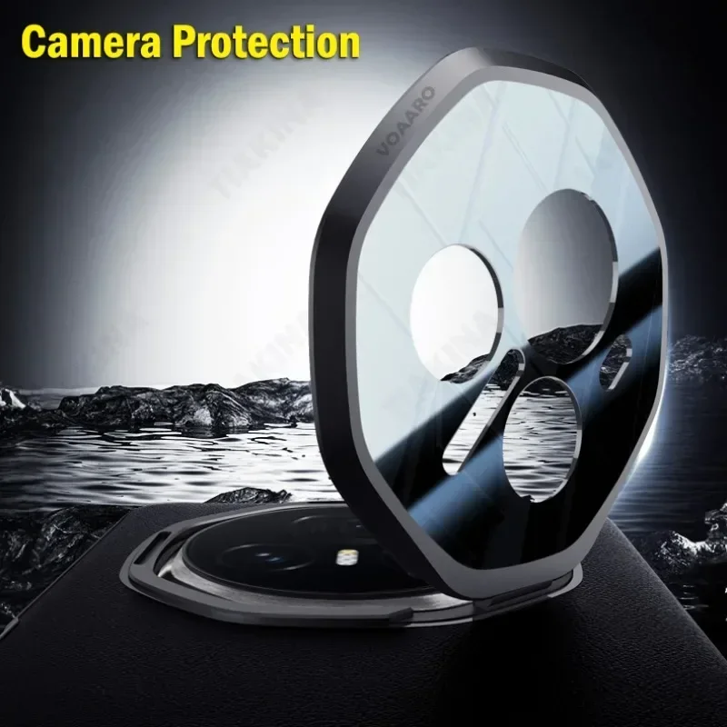 Leather Flip Case with Smart Touch View Window and Wake-Up Feature