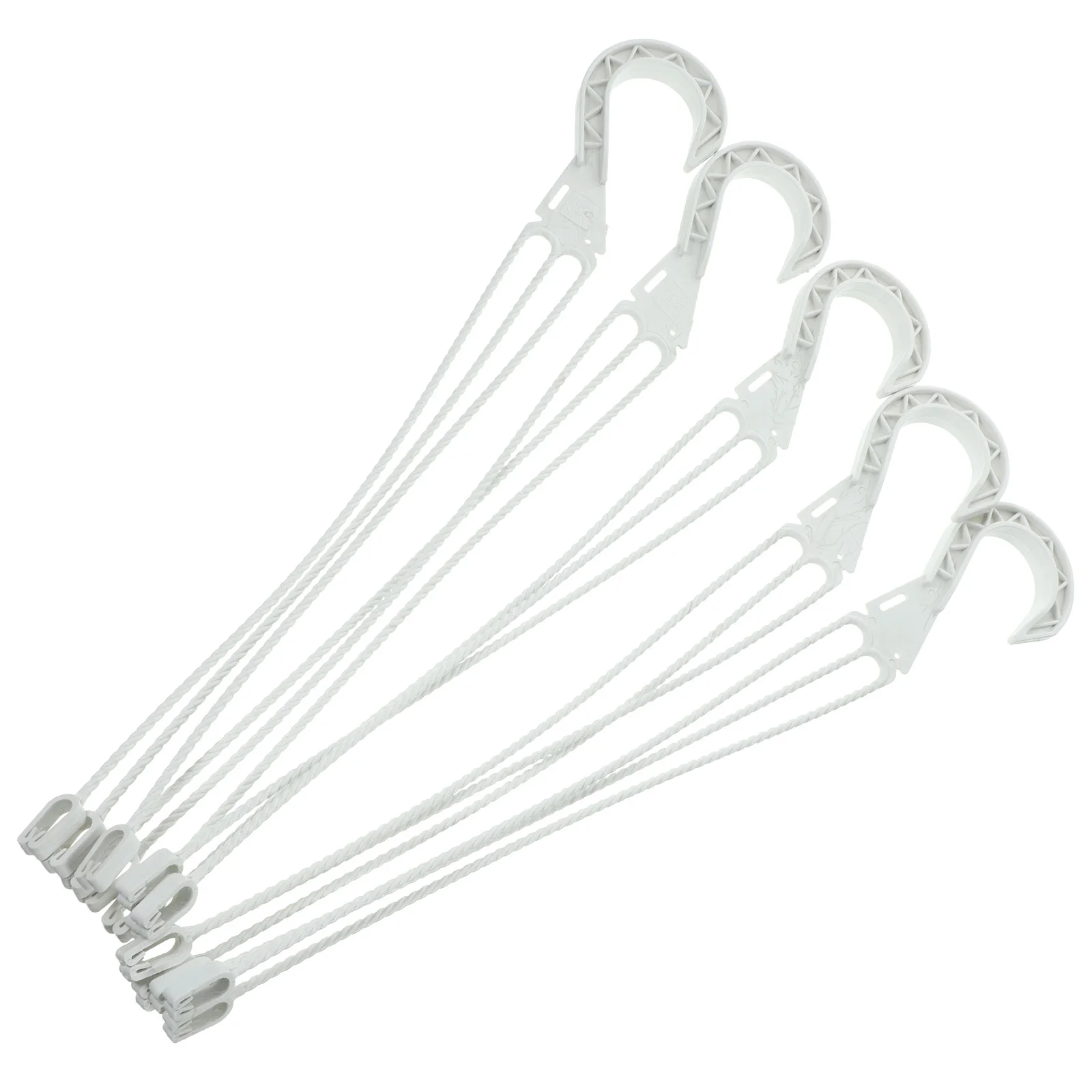 5 Pcs Absorb Water Succulent Flowerpot Hanging Basket Basin Water-absorbing Hook Planter Pots Bird Feeders Plastic Load