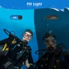 4K Underwater Camera 11FT Waterproof Camera with 64GB Card 48MP Autofocus Dual-Screen Selfie Underwater Camera for Snorkeling 5