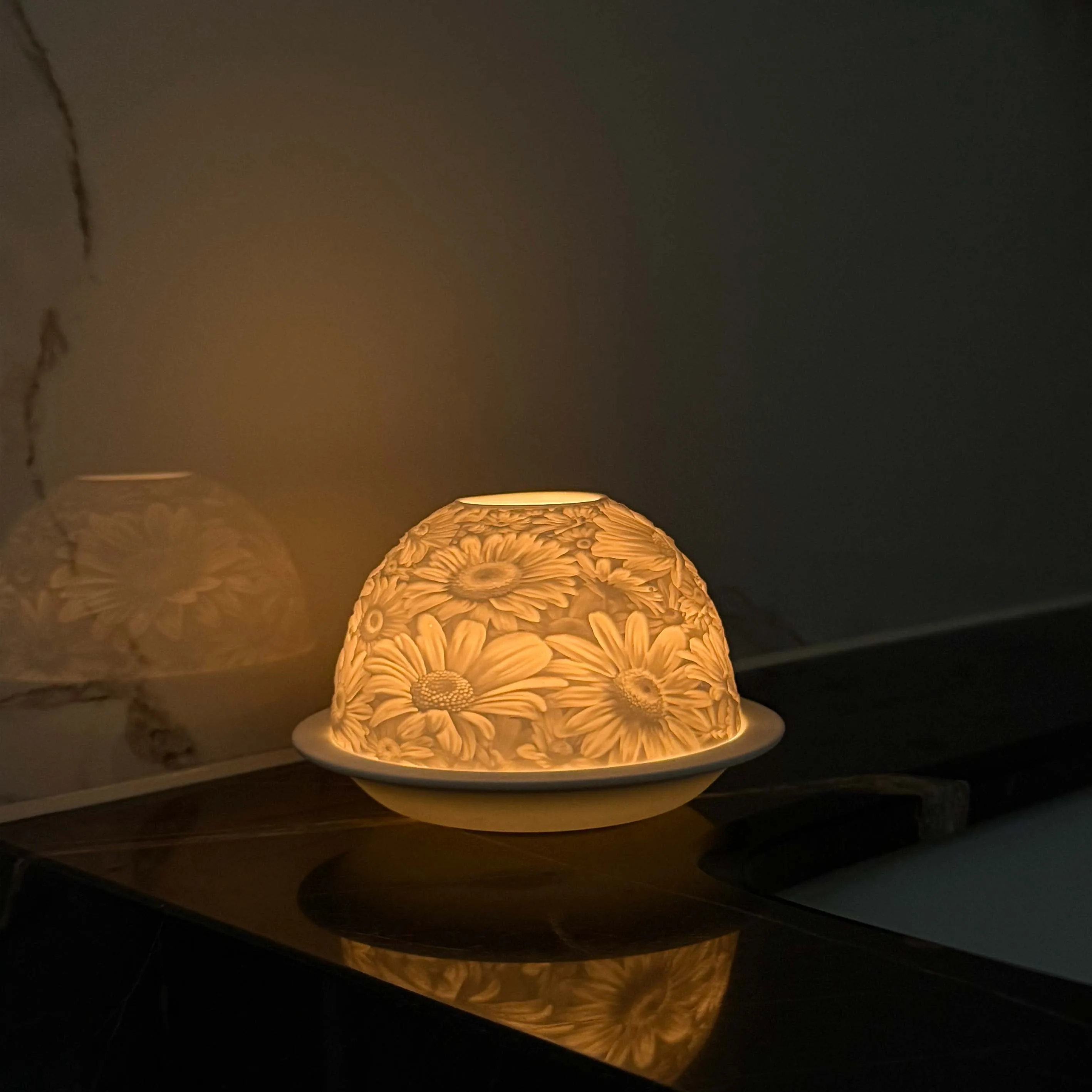 Ceramic Candle Dome Holder 1