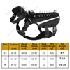 Tactical Dog Harness for Large Dogs, Heavy Duty Dog Harness with Handle  Adjustable Reflective Military for Walking Training 6