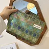 Chinese Style Artistic Makeup Bag Portable Skin Care Products Storage Ethnic Style Hand Bag Gift Washing Wedding Embroidery Bag 1