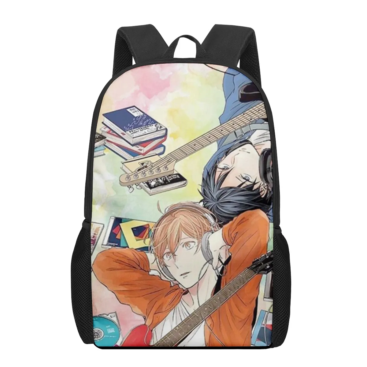 Given Anime 3D Printing Schoolbags for Girls Boys Children Kids School Book Bag 3d Junior Primary Student Bookbags Shoulder Bags