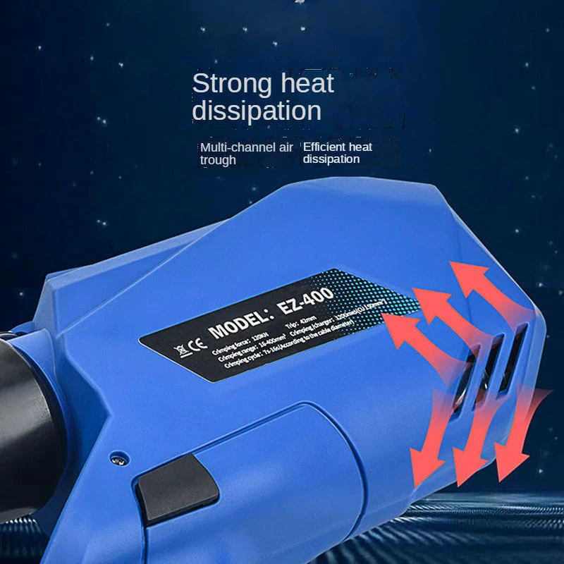 EZ-300/EZ-400 Rechargeable Hydraulic Pliers Electric Hydraulic Crimping Charging Pliers ex-factory price 6