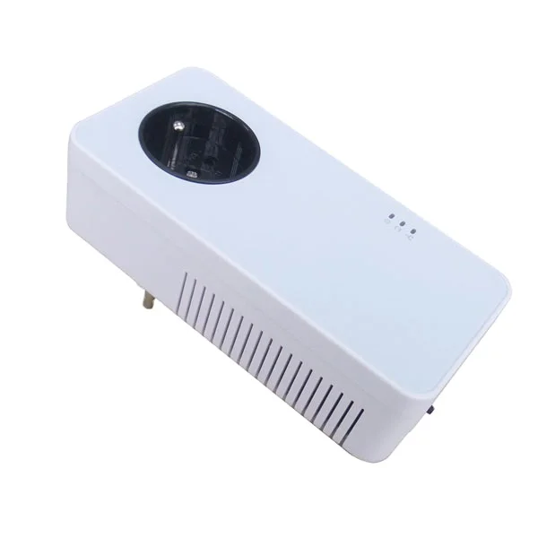 Adattatore Powerline Passthrough Av Homeplug Da 500M Con Iniettore Poe