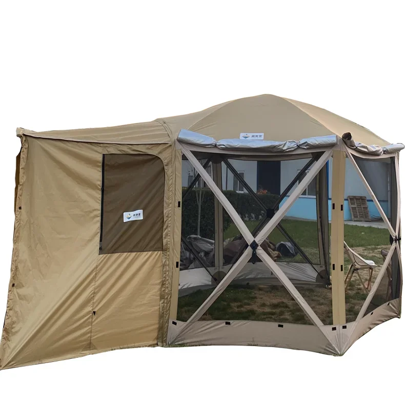 

Portable Outdoor 150D Oxford silver pastebrush Automatic quick opening car tailgate tent Shade tent SUV car rear tent custom