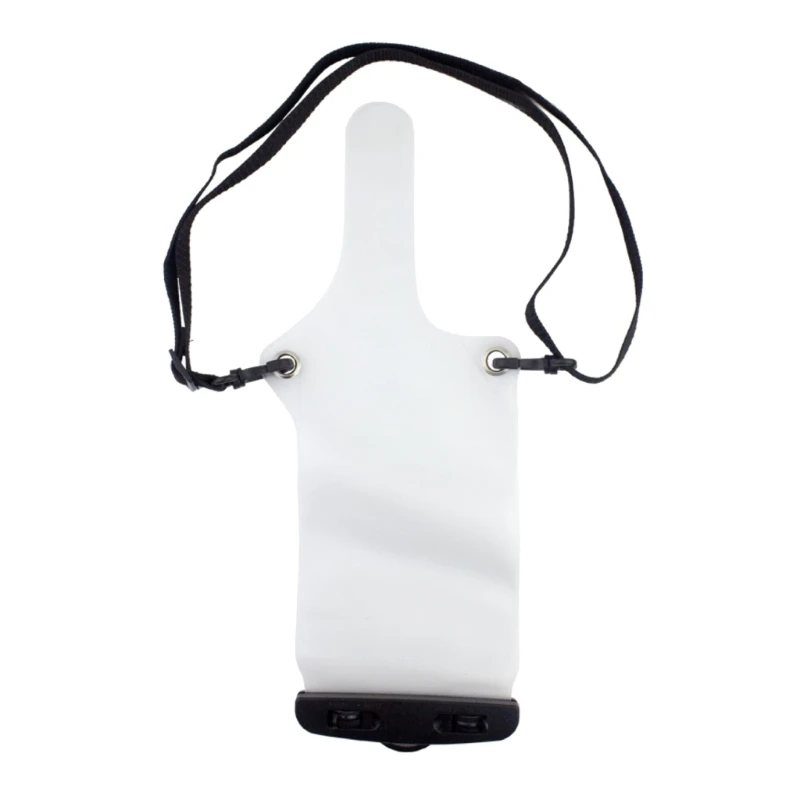 

Universal Waterproof Radio Clear White Radio Case Bag WalkieTalkie Cover Dropship