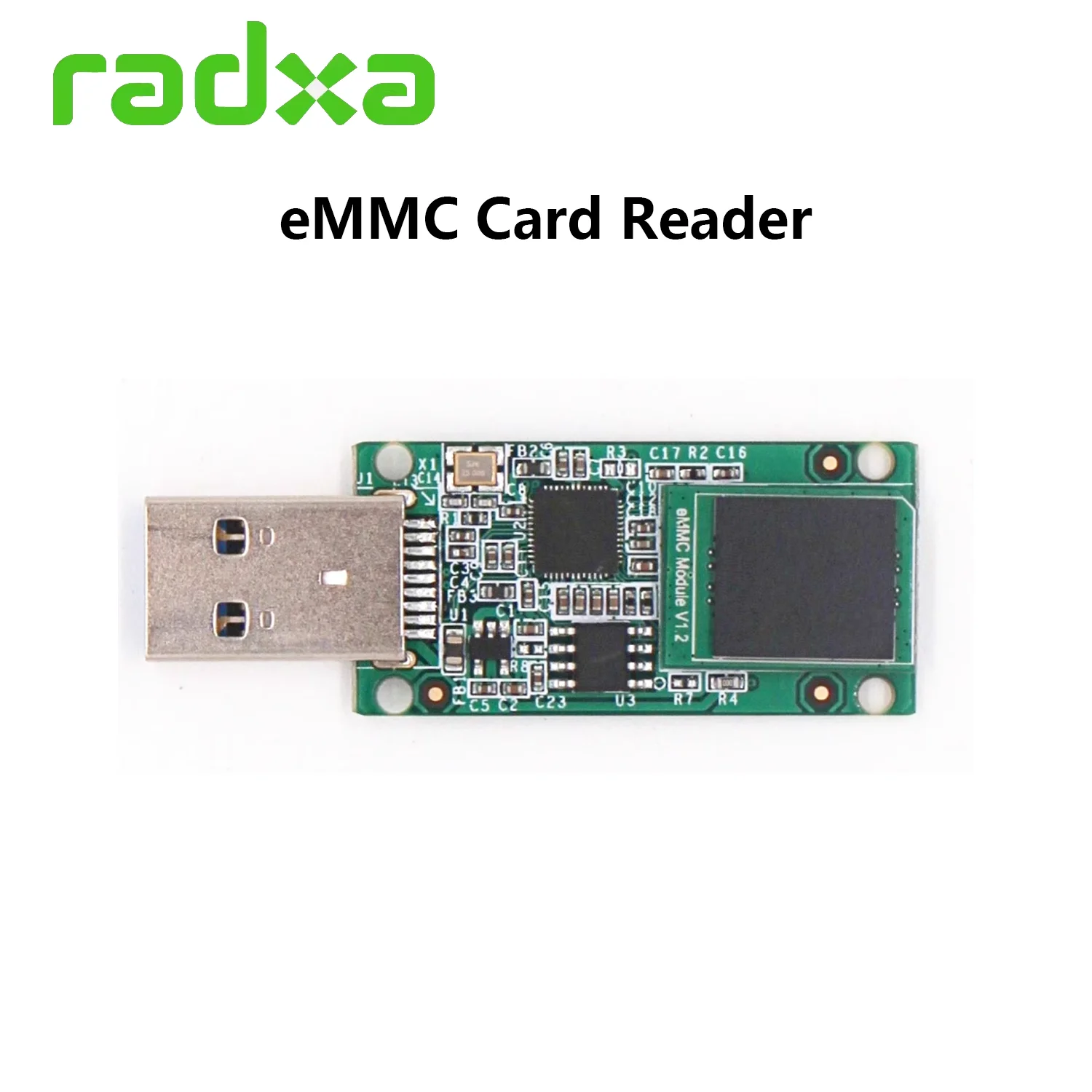 Radxa Rock Pi eMMC Reader USB 3.0 Support HS400 Mode High speed emmc module